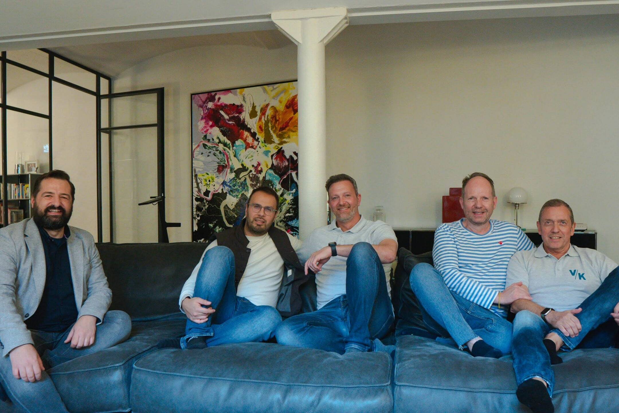 Foto v.l.: Marc Kirch, Matthias Weber mit Partner Hugo, Kurt Siering mit Partner Frank Fotograf: Marcello Papa