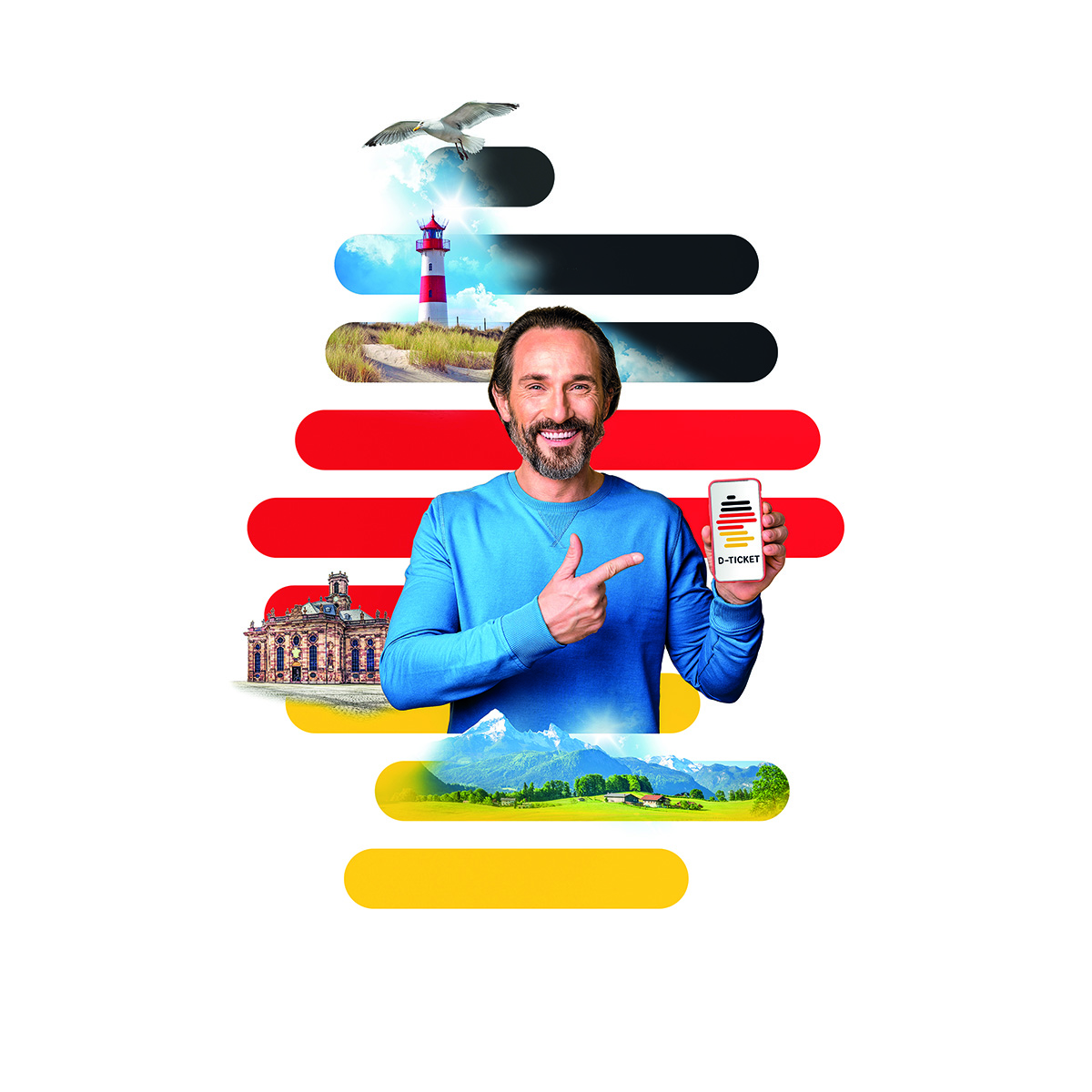 Das Deutschland-Ticket startet zum 1. Mai, Junge-Leute-Ticket als ermäßigte Variante, neues Job-Ticket-Angebot